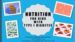 Nutrition   for Kids  with
