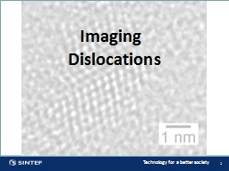 1 Imaging  Dislocations 2