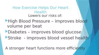 How Exercise Helps Our Heart Health