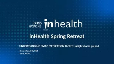 inHealth  Spring Retreat