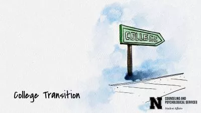 Transition to college Normative
