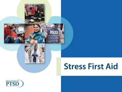 Stress First Aid for Health Care Workers