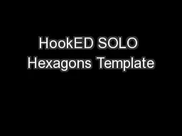HookED SOLO Hexagons Template