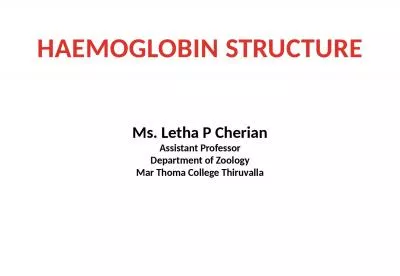 Ms. Letha P  Cherian Assistant Professor