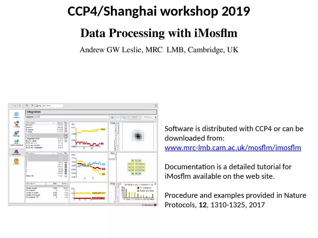 PPT-CCP4/Shanghai workshop 2019