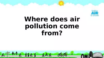 Where does air pollution come from?