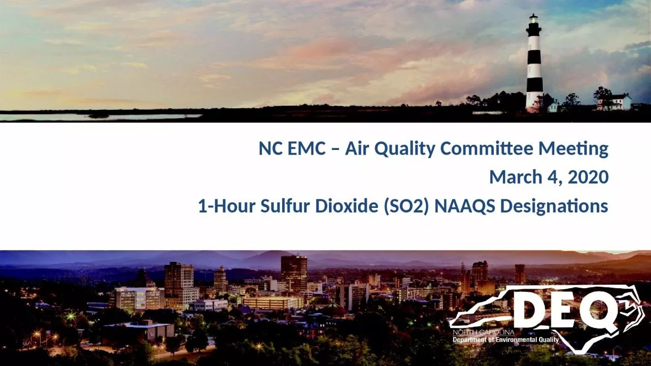 PPT-NC EMC – Air Quality Committee Meeting