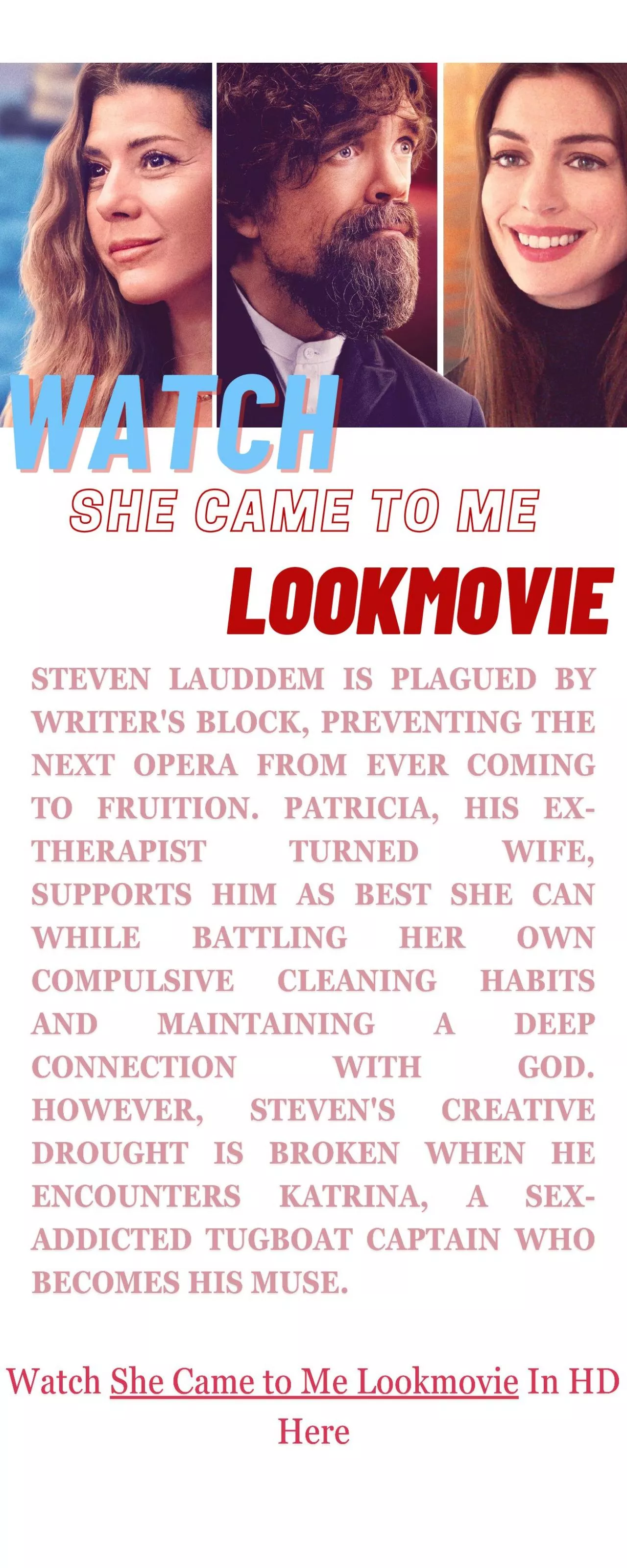 PDF-She Came to Me Lookmovie - Watch Full HD Movie