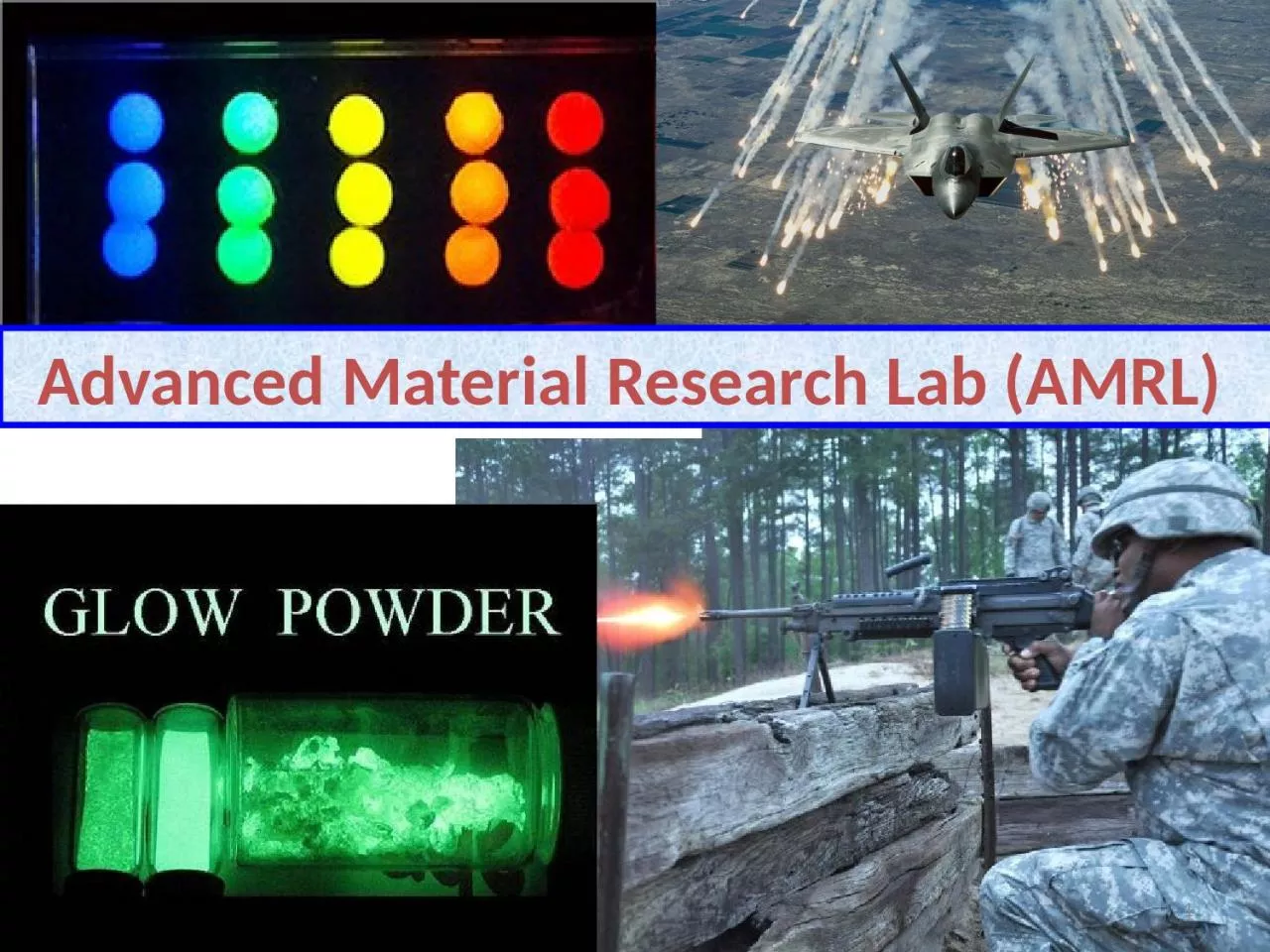 PPT-Advanced Material Research Lab (AMRL)