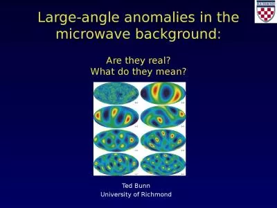 Large-angle anomalies in the microwave background: