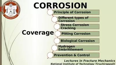 Coverage CORROSION Lectures in Fracture Mechanics