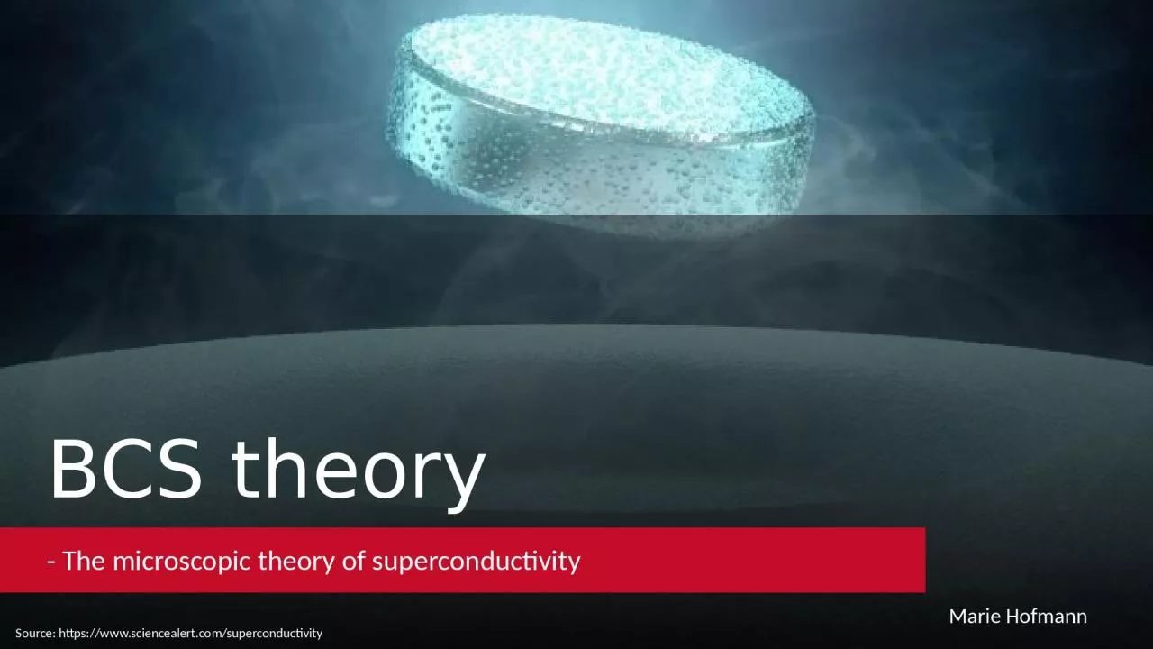 PPT-BCS theory - The microscopic theory of superconductivity