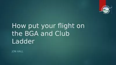 How put your flight on the BGA and Club Ladder