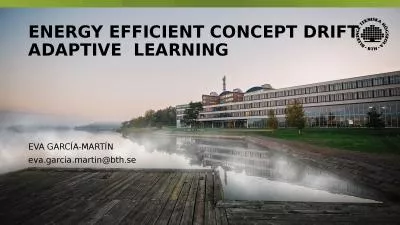 Energy Efficient Concept Drift Adaptive  Learning