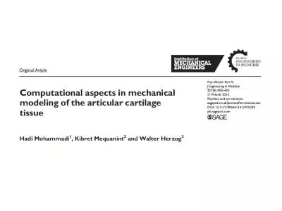 Introduction Mechanical loads on cartilage -> chondrocytes expression