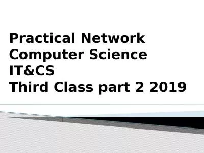 Practical Network  Computer Science IT&CS