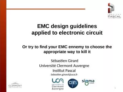 EMC design guidelines applied