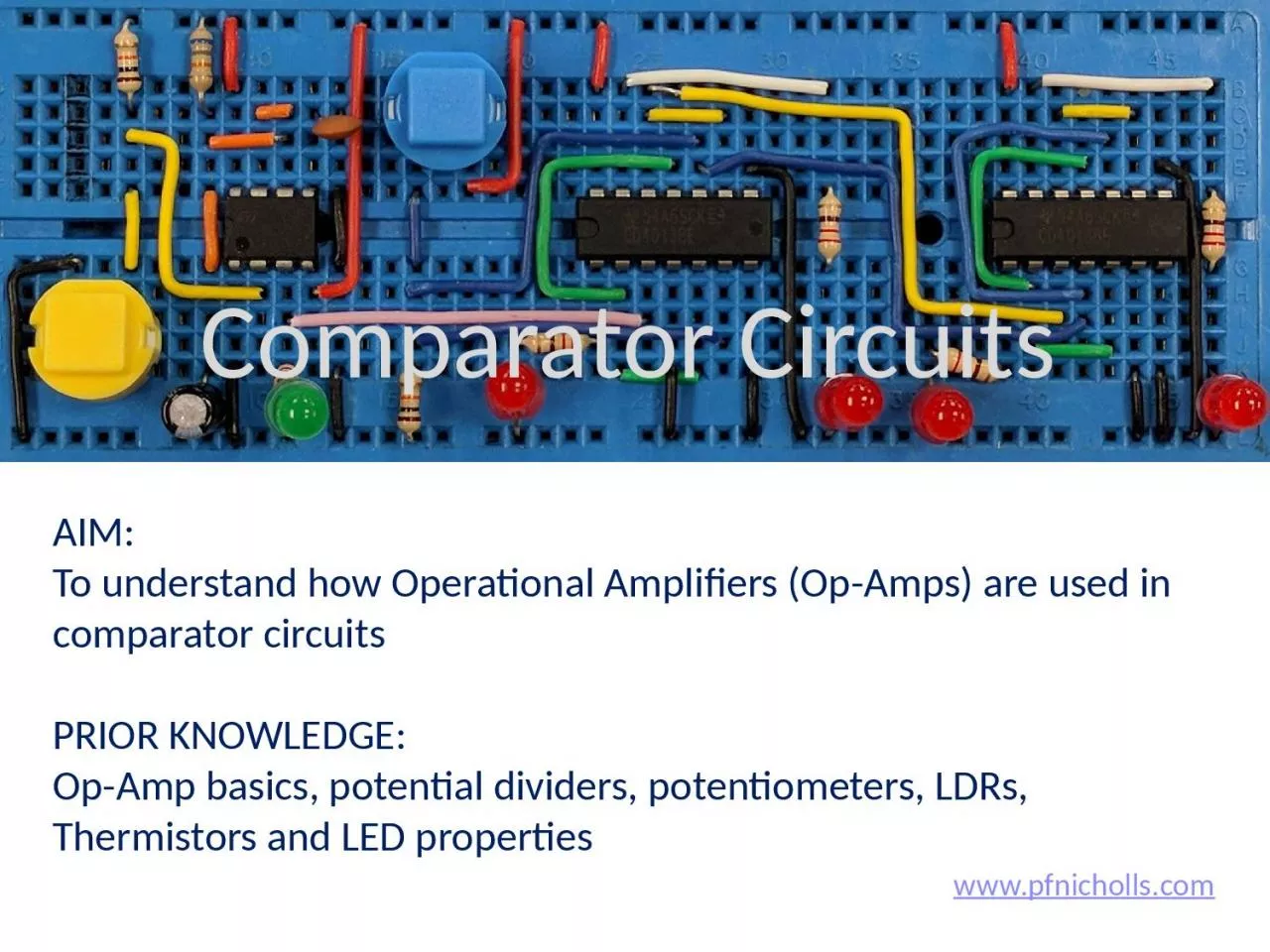 PPT-Comparator Circuits www.pfnicholls.com