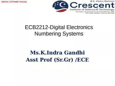 ECB2212-Digital Electronics