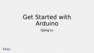 Get Started with Arduino