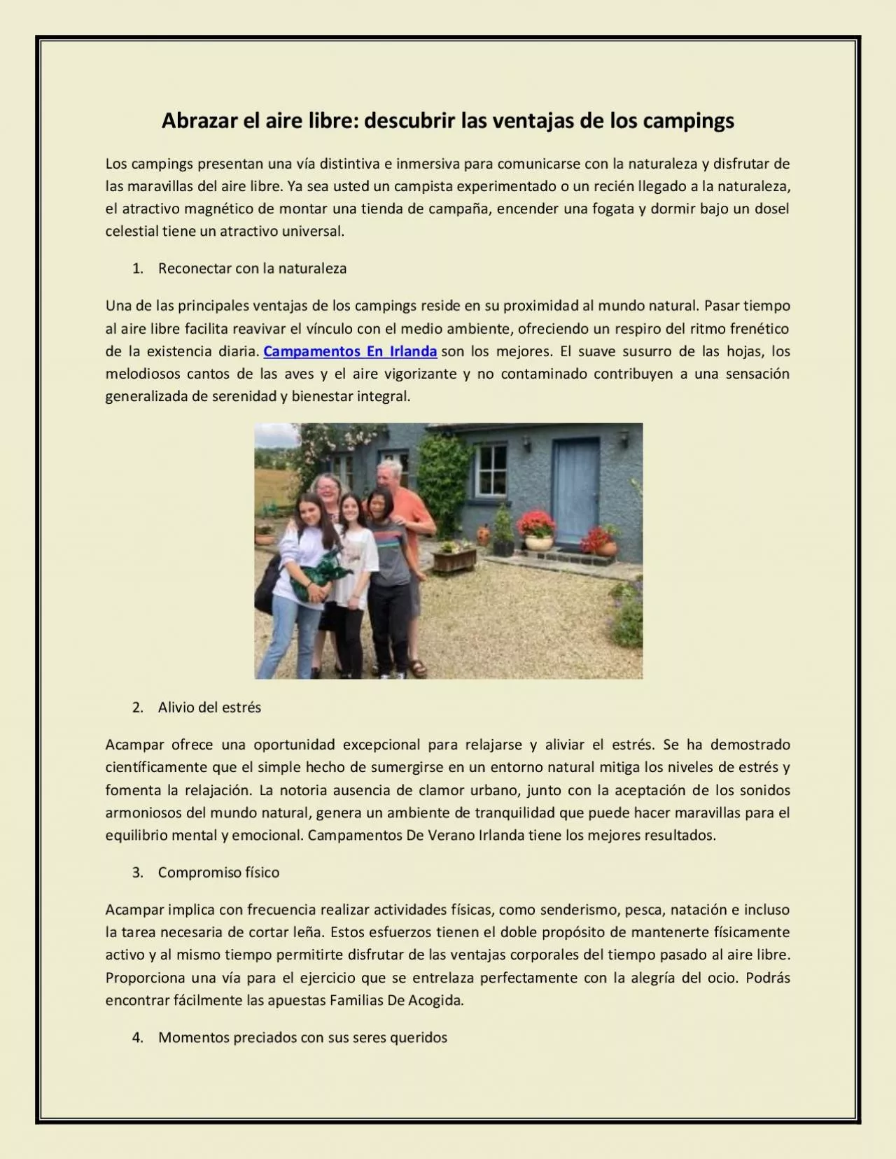 PDF-Abrazar el aire libre: descubrir las ventajas de los campings