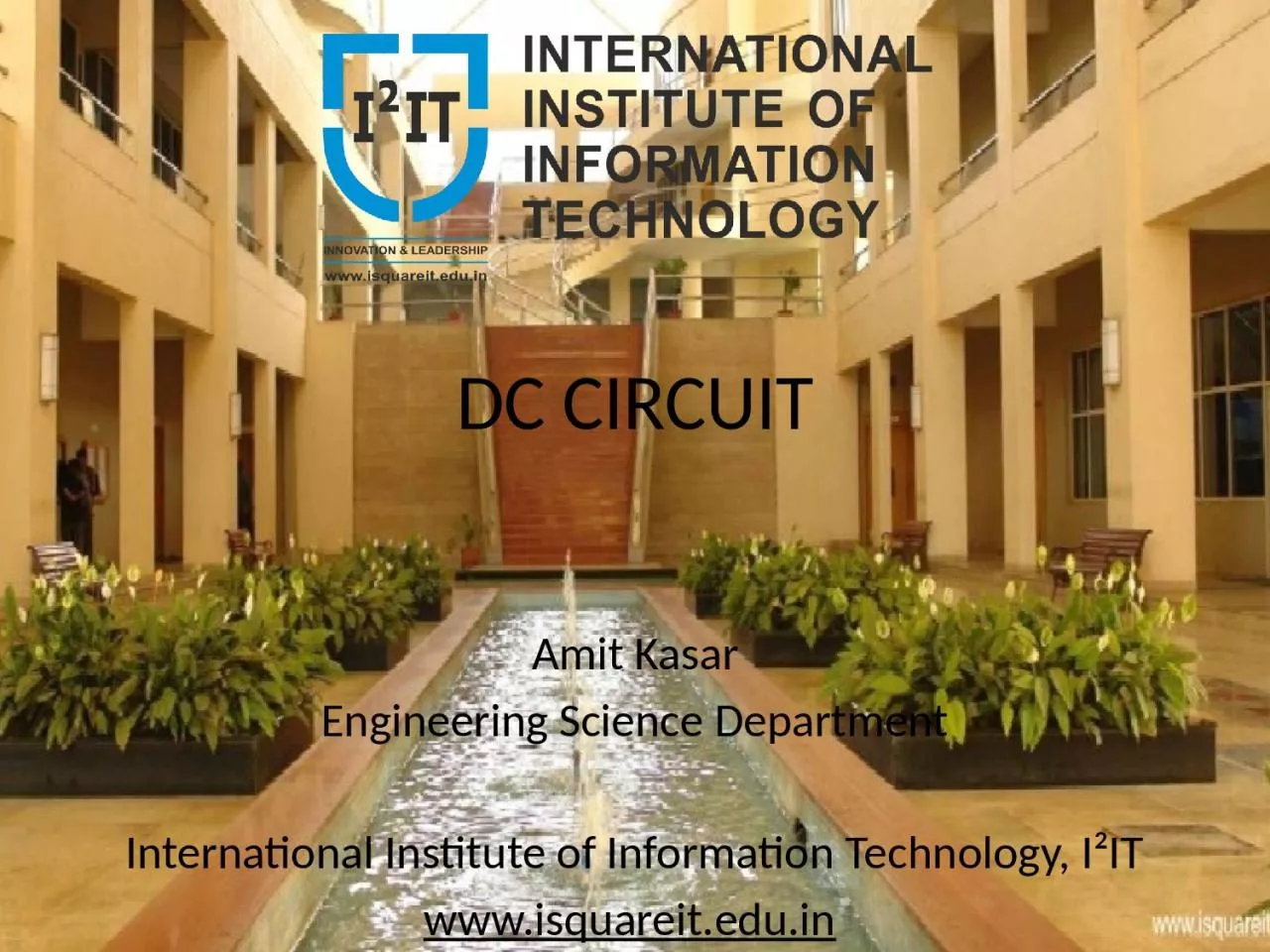 PPT-DC CIRCUIT Amit Kasar Engineering