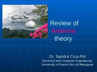 Review of  Antenna  theory