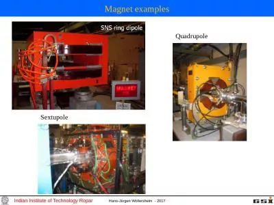 Magnet examples Sextupole