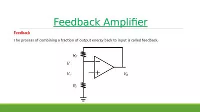 Feedback Amplifier Feedback