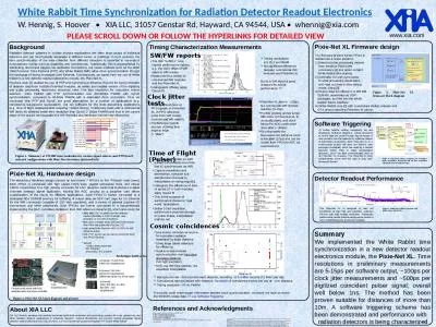 Background Radiation detector systems in nuclear physics applications are often large