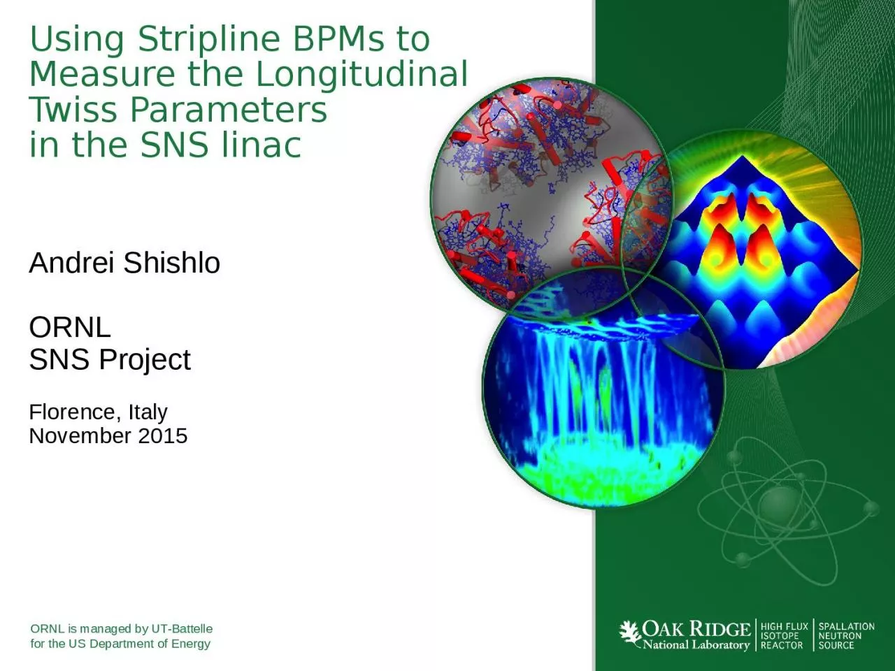 PPT-Using Stripline BPMs to Measure the Longitudinal