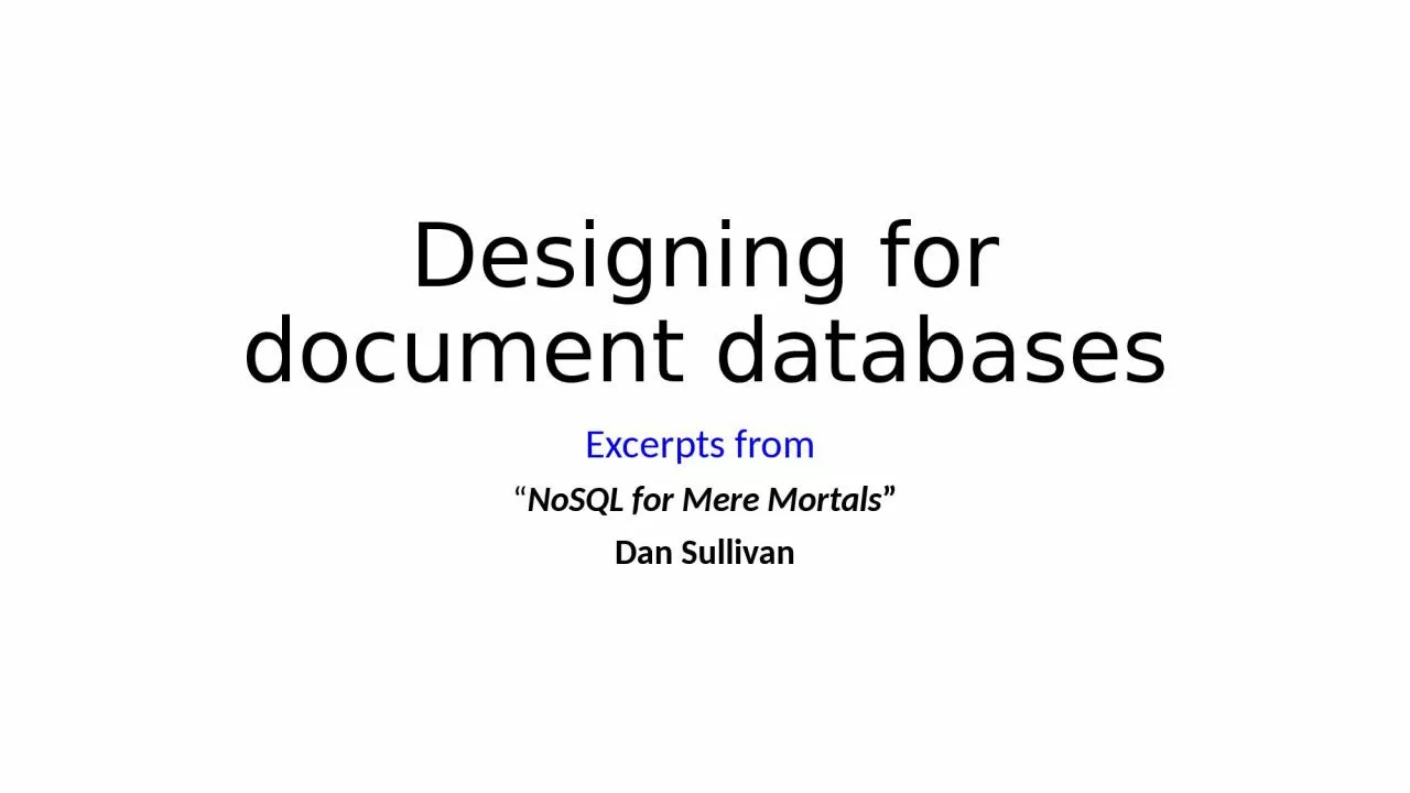 PPT-Designing for document