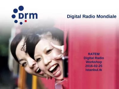 RATEM Digital Radio Workshop