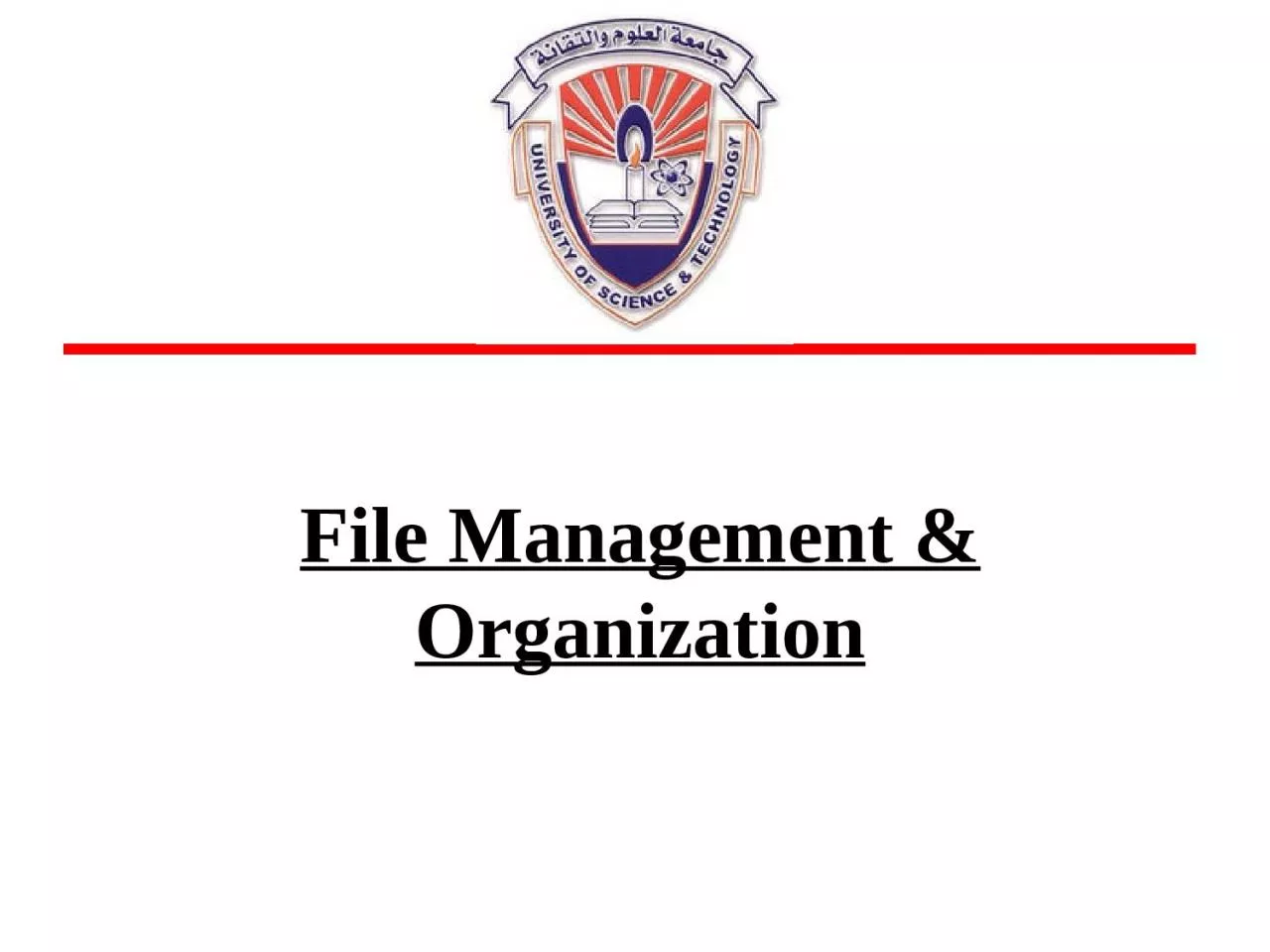 PPT-File Management & Organization