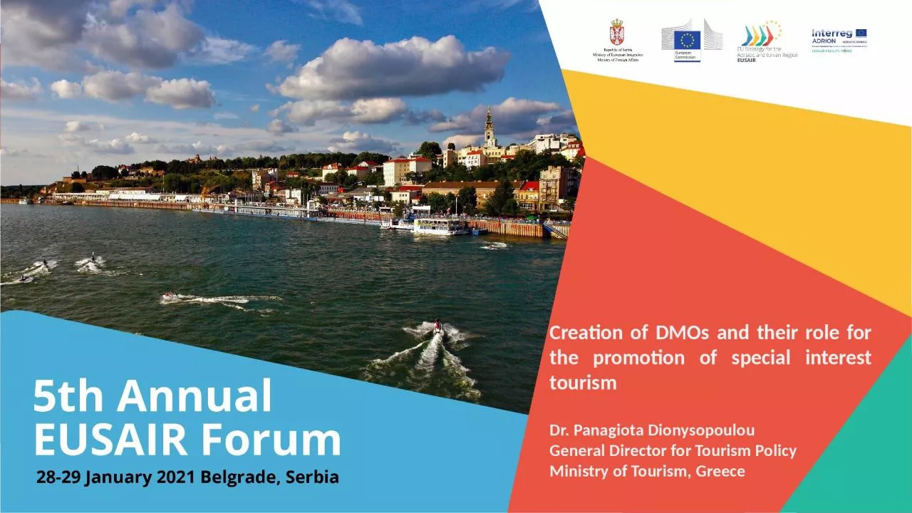 PPT-SUBTEXT Creation of DMOs and their role for the promotion of special interest tourism