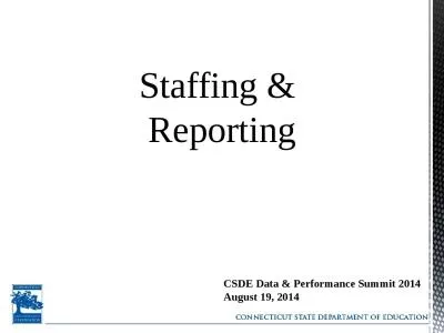 Staffing &  Reporting