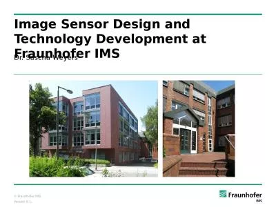 Image Sensor Design  and Technology Development at