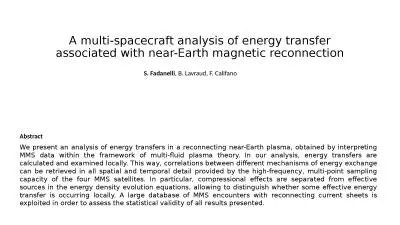 A multi-spacecraft analysis of energy transfer associated with near-Earth magnetic reconnection