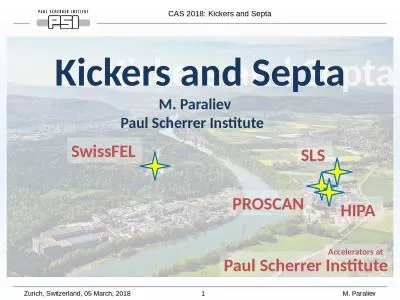 SLS  SwissFEL   Paul Scherrer Institute