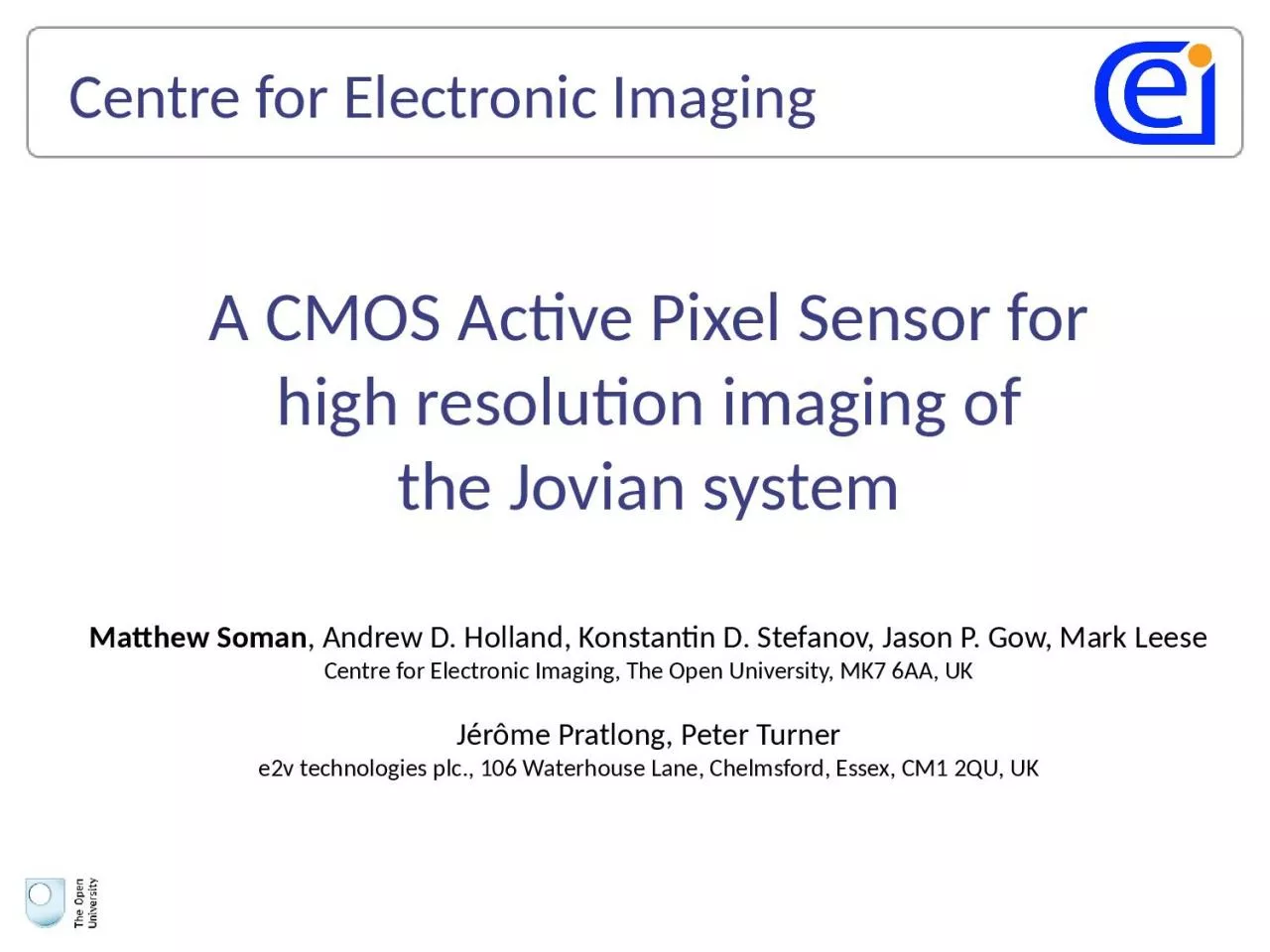 PPT-A CMOS Active Pixel Sensor for