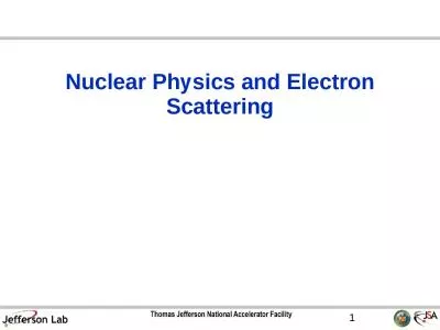 Nuclear Physics and Electron Scattering