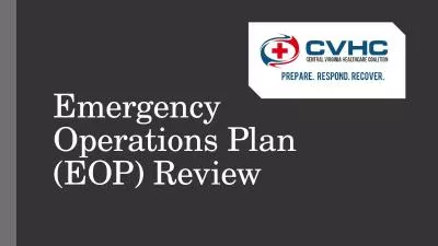 Emergency Operations Plan (EOP) Review