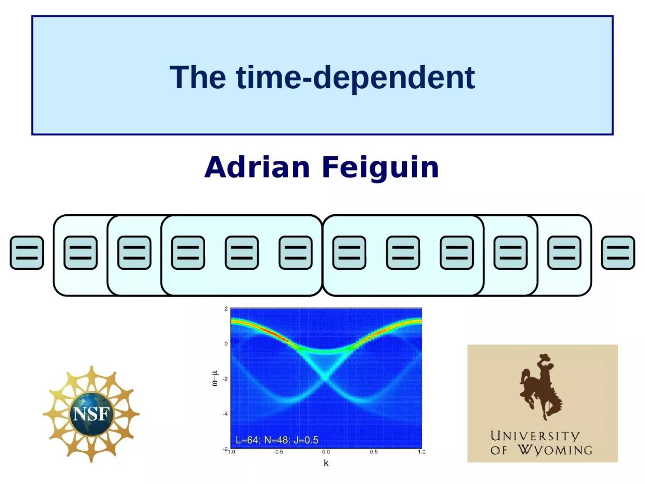 PPT-The time-dependent Adrian Feiguin