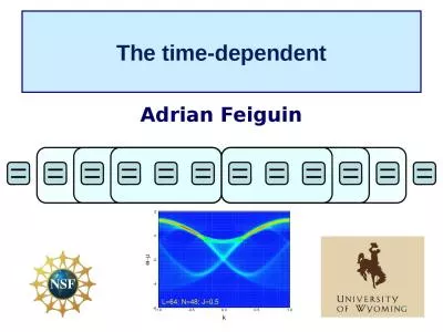 The  time-dependent Adrian Feiguin