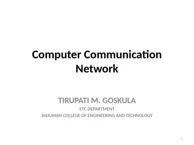 Computer Communication Network