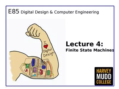 Lecture 4:  Finite State Machines