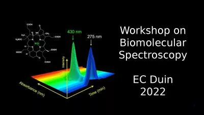 Workshop on Biomolecular Spectroscopy