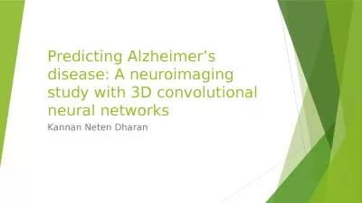 Predicting Alzheimer’s disease: A neuroimaging study with 3D convolutional neural networks