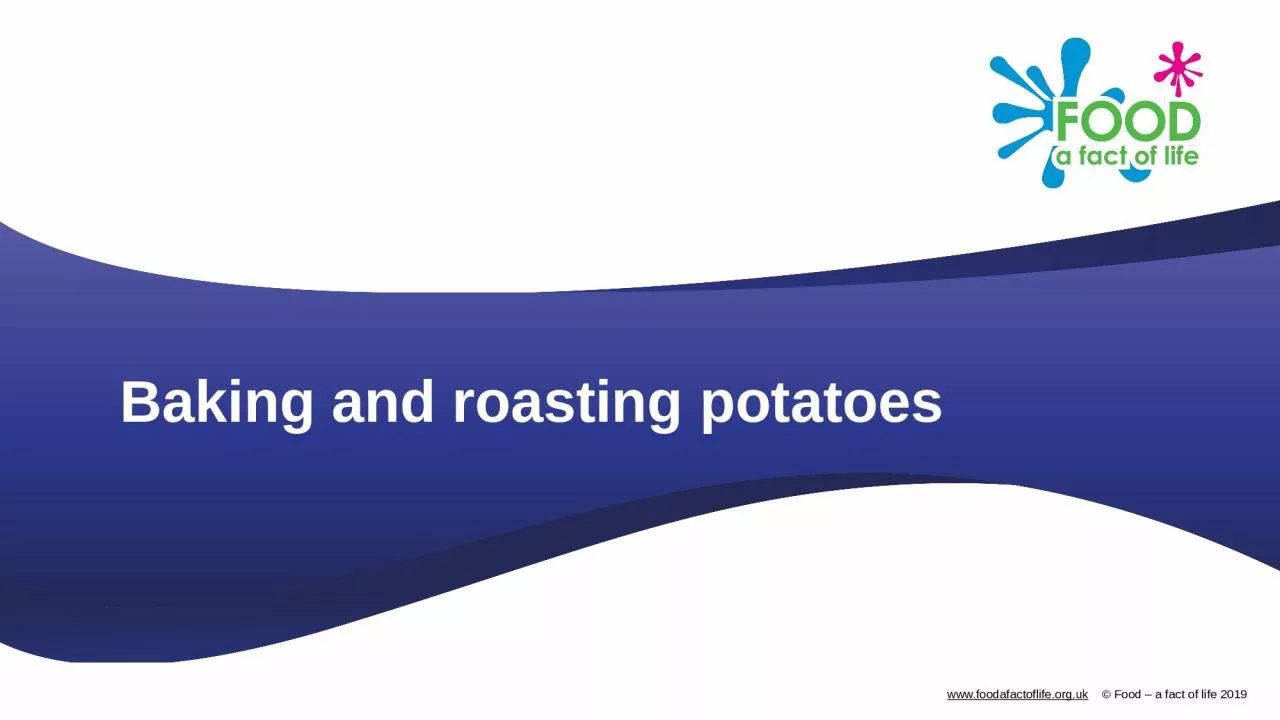 PPT-Baking and roasting potatoes