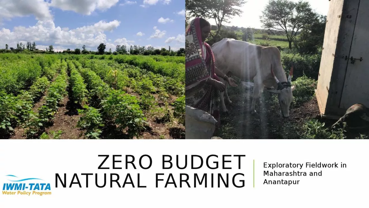 PPT-Zero budget natural farming